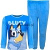 Piżama Bluey Piesek coral fleece niebieska 